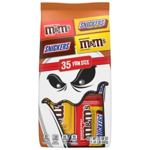 M&M's and Snickers 35-Piece Candy Bag: $5.77 via Sub & Save