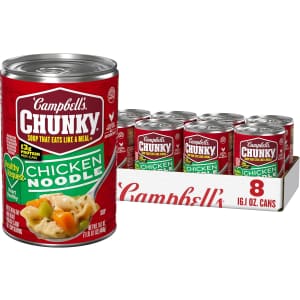 Campbell's Chunky Healthy Request Chicken Noodle Soup 8-Pack: $8.59 Campbell's Chunky Healthy Request Chicken Noodle Soup 8-Pack: $8.59
