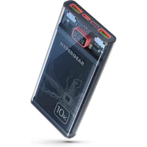Hypergear 10,000mAh ClearCharge Power Bank: $27 Hypergear 10,000mAh ClearCharge Power Bank: $27