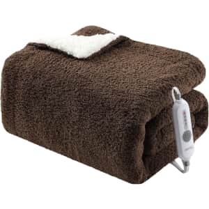 GarveeHome 50x60" Electric Blanket / Heated Throw: $27.99