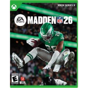 Madden 26 Standard Edition for Xbox Series X: $29.99 Madden 26 Standard Edition for Xbox Series X: $29.99