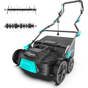 Yardcare 16" 15A 2-in-1 Lawn Dethatcher & Scarifier: $131.99