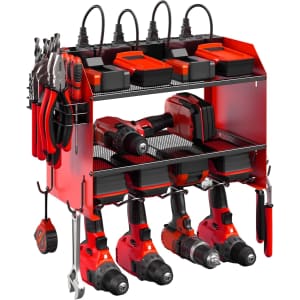 Modular Power Tool Organizer w/ Charging Station: $45