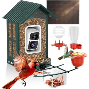 Soliom Solar Bird Feeder with Camera: $50 Soliom Solar Bird Feeder with Camera: $50