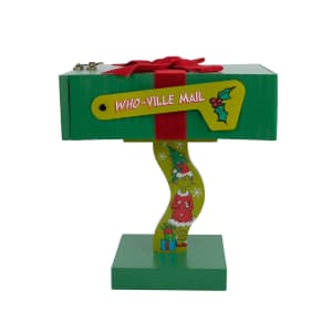 Ruz The Grinch Whoville Novelty Mailbox: $15.65
