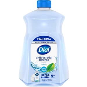 Dial Antibacterial Foaming Hand Soap 52-oz. Refill: $5.43 via Sub. & Save Dial Antibacterial Foaming Hand Soap 52-oz. Refill: $5.43 via Sub. & Save