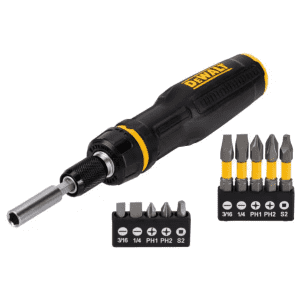 DeWalt Max Fit Telescoping 10-Piece Combination Screwdriver Set: $13.97