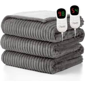 Homemate 84" x 90" Electric Heated Blanket: $49