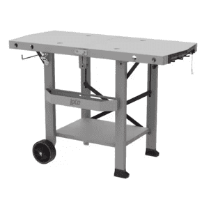 Loco Prep Table Gray Foldable Grill Cart: $99