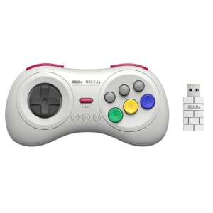 8Bitdo M30 2.4G Wireless Gamepad: $17