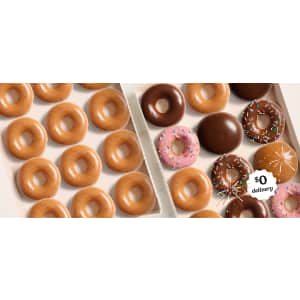 Krispy Kreme New Years Offer: 2 dozens for $20.26