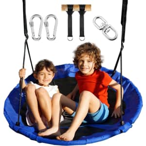 Everyfun 43" Saucer Tree Swing: $39.99 Everyfun 43" Saucer Tree Swing: $39.99