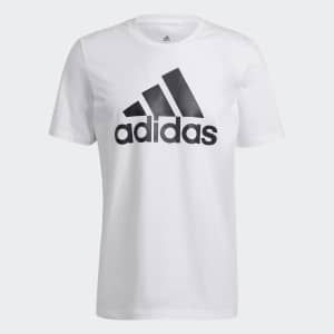 adidas Men's Essentials Big Logo T-Shirt: $6 adidas Men's Essentials Big Logo T-Shirt: $6