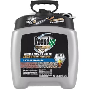 Roundup Weed & Grass Killer Plus 12 Month Preventer 1.3-Gallon: $23