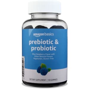 Solimo 50-Count Prebiotic & Probiotic Gummies: $7.21 w/ Subscribe & Save