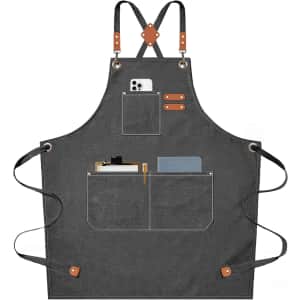 Afun Chef Apron w/ Large Pockets: $13