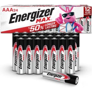 Energizer Max AAA Batteries 24-Pack: $9.09 via Sub. & Save