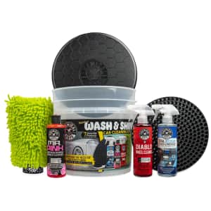 Chemical Guys Professional Wash & Shine Car Cleaning 7-Piece Kit: $37