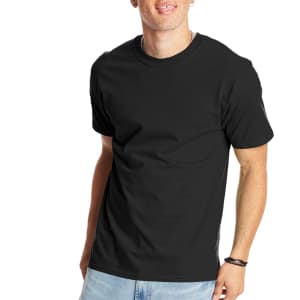 Hanes Men's Beefy-T Heavyweight Cotton Crewneck Tee: $7.13