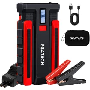 Scatach 002 4,000A Car Battery Jump Starter: $25.84