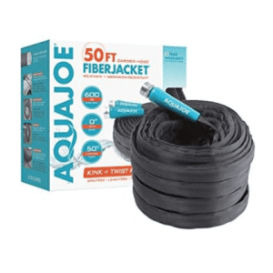 Aqua Joe 50' x 5/8" Flexible Fiberjacket Garden Hose: $9.99 Aqua Joe 50' x 5/8" Flexible Fiberjacket Garden Hose: $9.99
