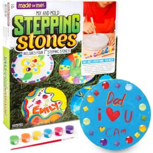 Personalized Stepping Stones Kit: $9.97 Personalized Stepping Stones Kit: $9.97