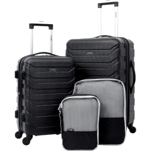 Wrangler Miami 4-Piece Luggage Set: $62