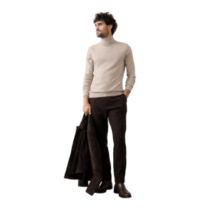 Banana Republic Factory Men's 100% Merino Wool Turtleneck Sweater: $17.48