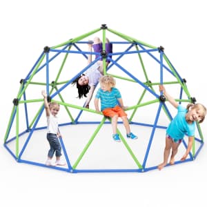 Wostoo 10-Ft Kids Climbing Dome: $128
