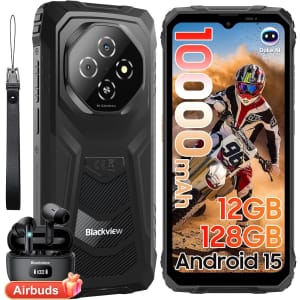 Unlocked Blackview Fort 1 Rugged 12GB+128GB Android Smartphone: $155.99 Unlocked Blackview Fort 1 Rugged 12GB+128GB Android Smartphone: $155.99
