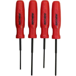 Mayhew Tools 4-Piece Micro Screwdriver Set: $15.50