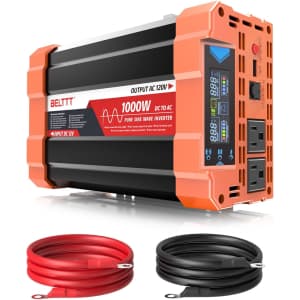 Belttt 1000W Pure Sine Wave Inverter: $85 w/ Prime Belttt 1000W Pure Sine Wave Inverter: $85 w/ Prime