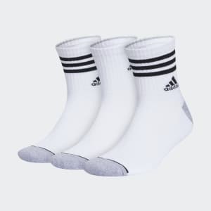 adidas Men's Cushioned Sport High-Quarter Socks 3-Pack: $6.80