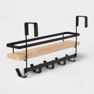 Open-box Brightroom Shelf Rack with Hooks: $15 Open-box Brightroom Shelf Rack with Hooks: $15
