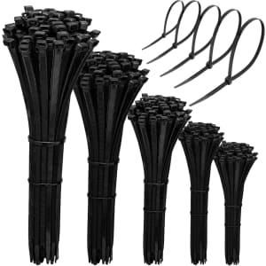 Cable Zip Ties Multi-Size 600-Pack: $3.99
