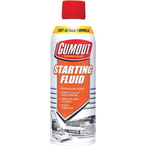 Gumout 11 oz. Starting Fluid: $4