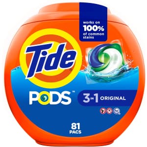 324 Tide PODS Laundry Detergent Pods: $58 324 Tide PODS Laundry Detergent Pods: $58
