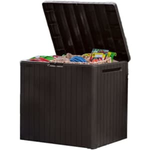 Keter City 30-Gallon Resin Outdoor Storage Box: $25