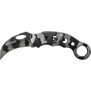 Smith & Wesson Extreme Ops Folding Karambit with 3" 7Cr Steel Blade: $12 Smith & Wesson Extreme Ops Folding Karambit with 3" 7Cr Steel Blade: $12