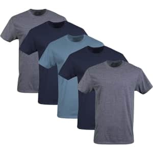 Gildan Men's Crew T-Shirt 5-Pack: $15 Gildan Men's Crew T-Shirt 5-Pack: $15