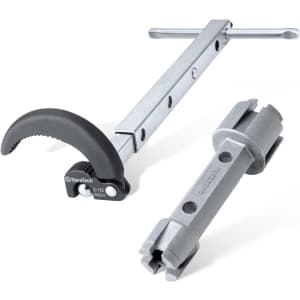 Duratech Telescoping Basin Wrench w/ Tub Drain Remover Wrench: $22.49