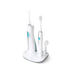 Toiletree Water Flosser, Sonic Toothbrush, and Charging Base Set: $50 Toiletree Water Flosser, Sonic Toothbrush, and Charging Base Set: $50