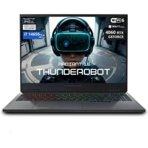 Thunderobot Radiant 16 RTX 4060 2.5K Gaming Laptop: $1,100 w/ Prime