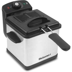 Elite Gourmet 800W Deep Fryer: $18