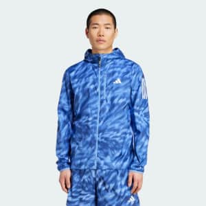 adidas Men's Own The Run Allover Print Jacket: $32
