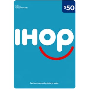 $50 IHOP Gift Card: $40