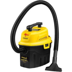 Stanley Tools Stanley 3HP 3-Gallon Wet/Dry Portable Vacuum: $42.49
