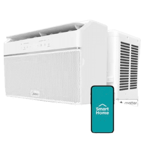 Midea 8,000 BTU Smart Inverter Window Air Conditioner: $262