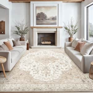 Amada Homefurnishing 8x10-Foot Area Rug: $44.99