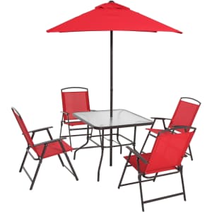 Mainstays Albany Lane 6-Piece Patio Dining Set: $84